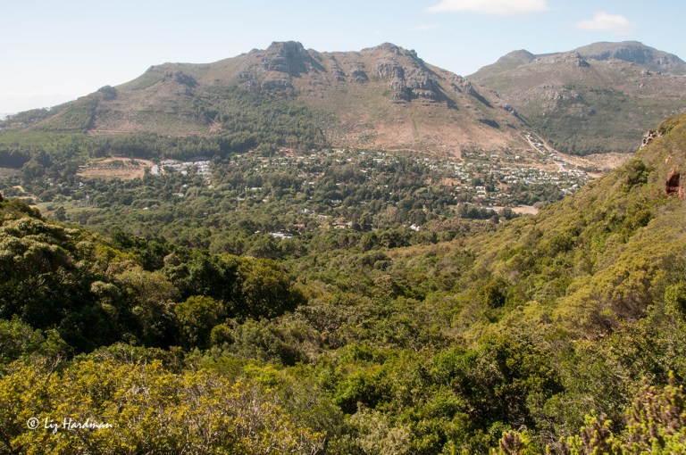 View looking towards Hout Bay over the Disa River.