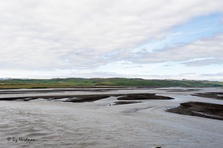 Water converges and flows to the sea.
