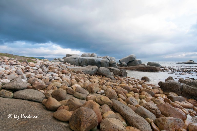 Granite boulders False Bay